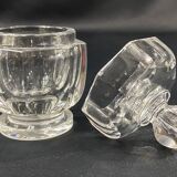 Baccarat crystal covered pot, Malmaison model