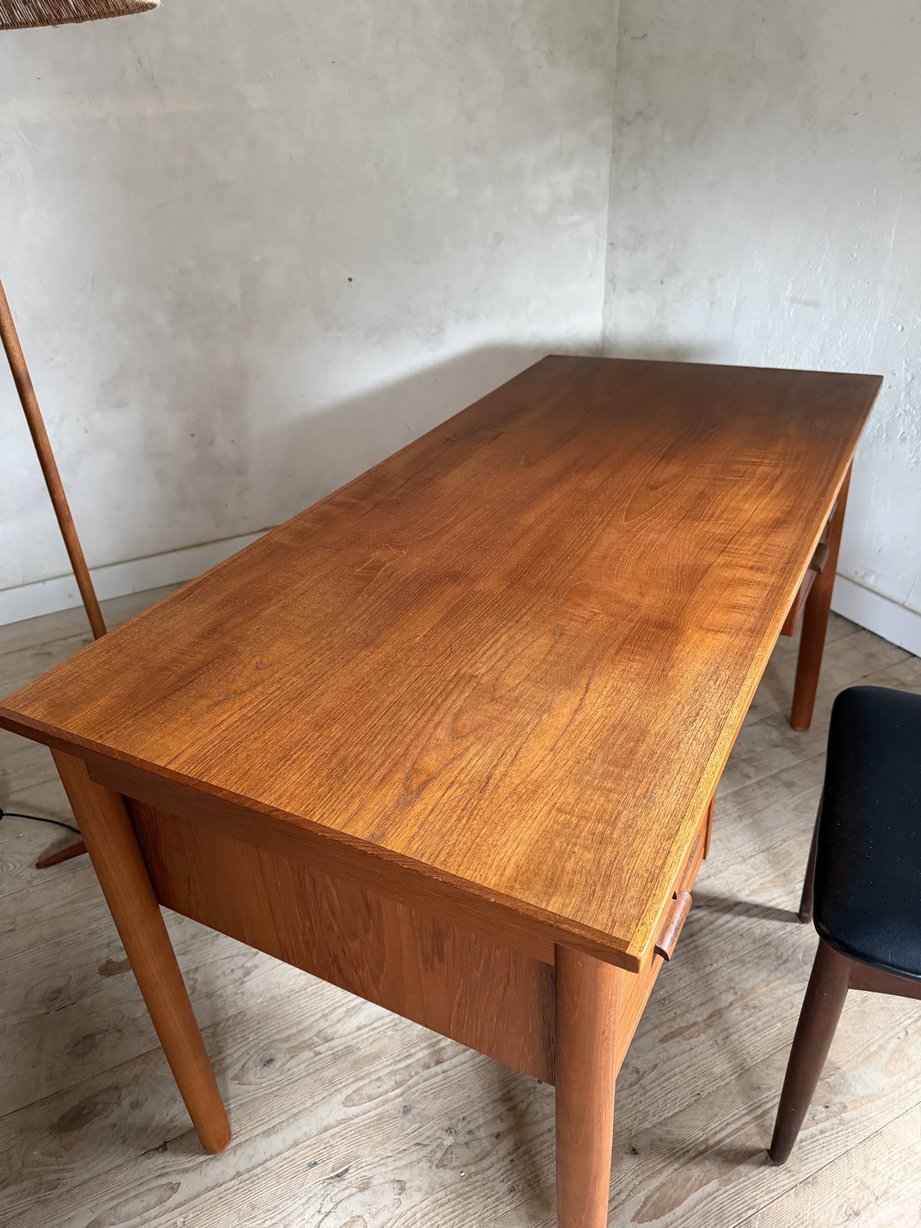 Scandinavian teak desk, Denmark