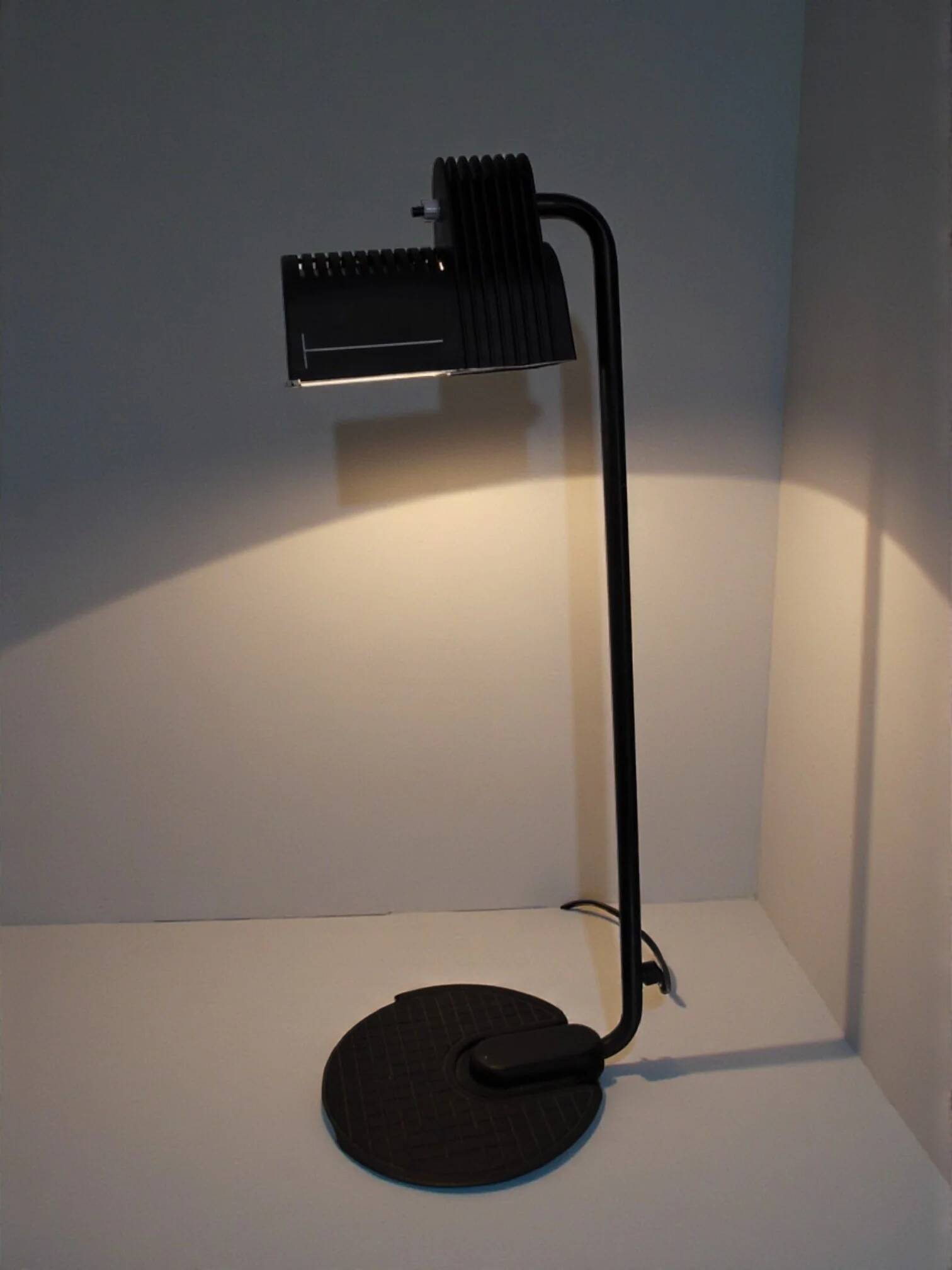 Industrial swivel table lamp by Guillermo Capdevila Abate for Belux, Spain 1980s
