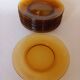 12 flat plates Vereco amber