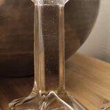 Glass candle holders