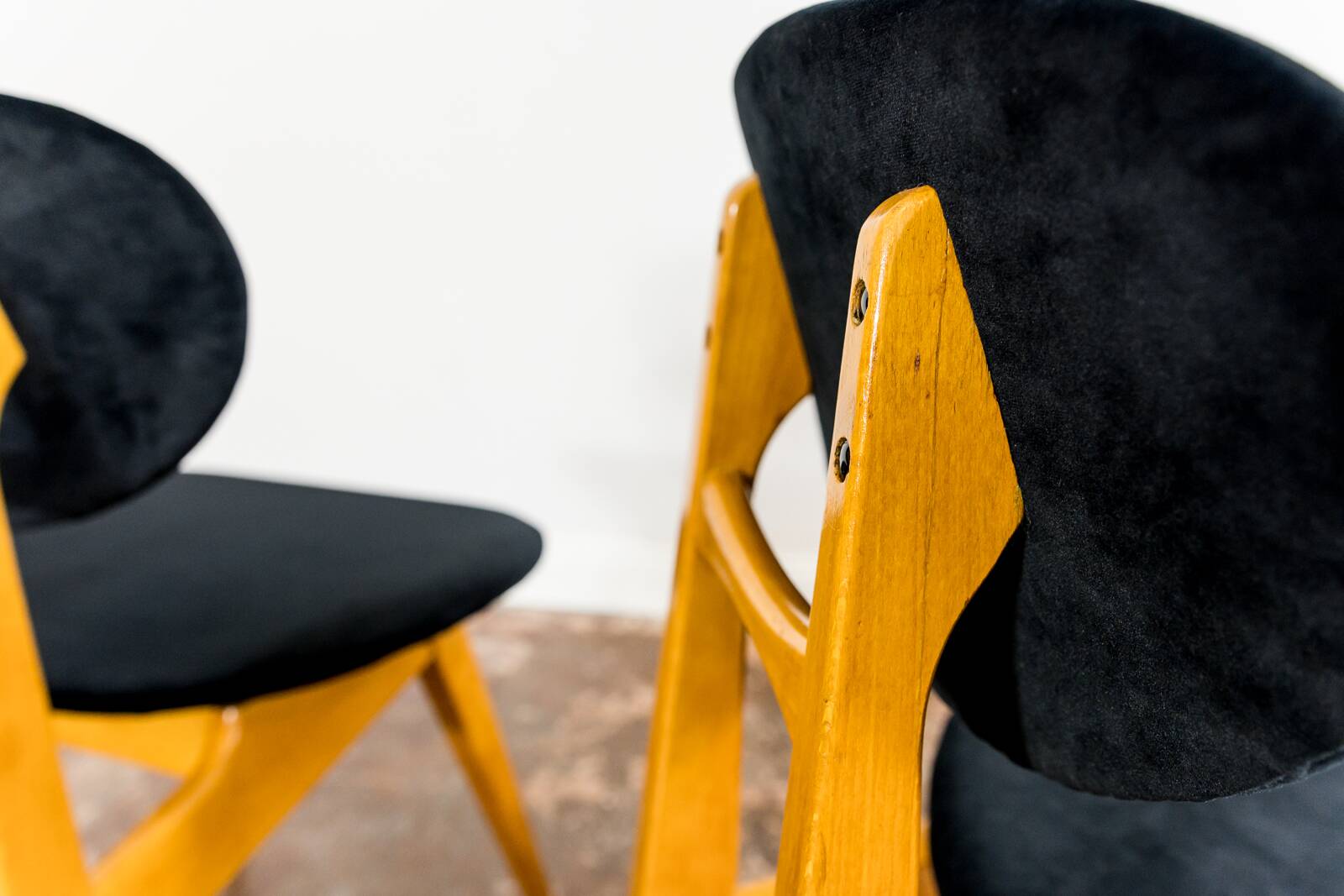 Dining Chairs By Juliusz Kędziorek, 1960s, Set Of 3