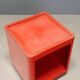 Meuble Valletto Quadro en plastique rouge