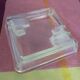 Vernox art-deco opalescent glass ashtray by Sabino