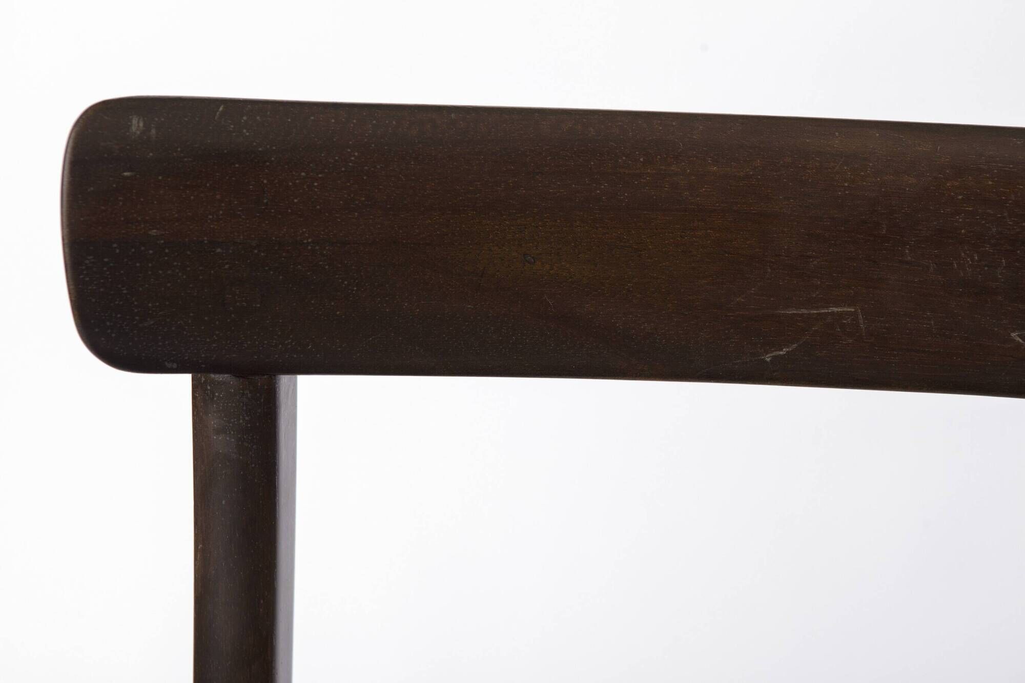 Ole Wanscher Dining Chair for Poul Jeppesen | Danish Mid-Century Mahogany