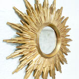 Mirror golden sun 48x48cm