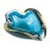 Organizer, Sommerso, Murano glass, Italy, 1950s