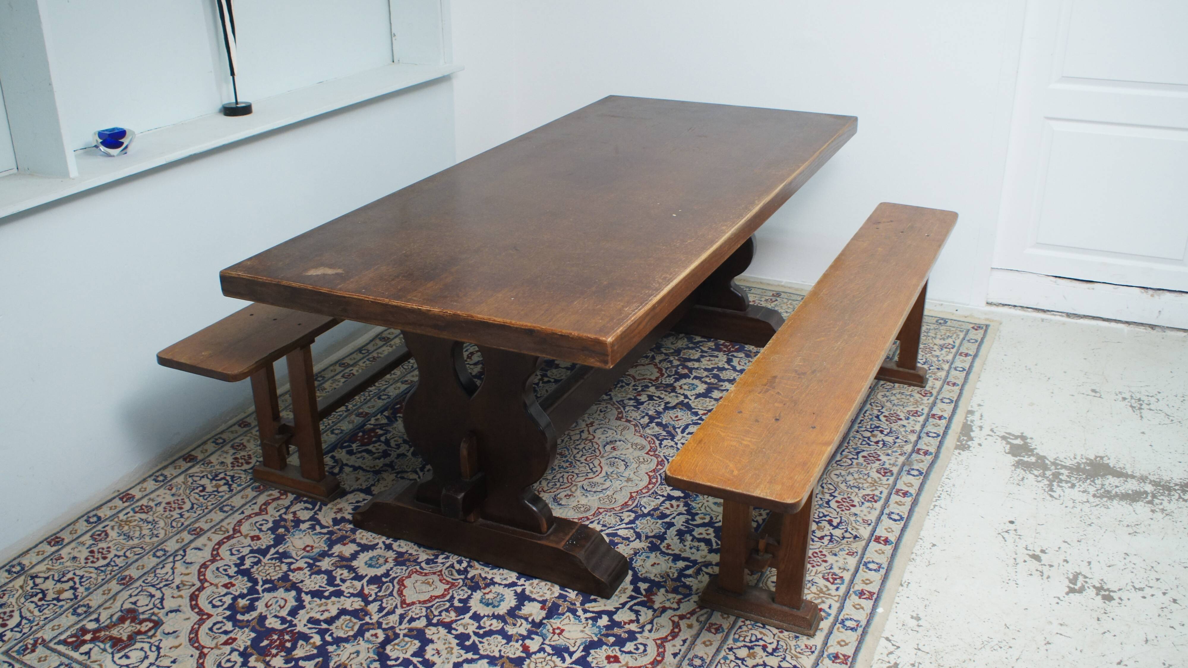 Vintage country monastery dining table