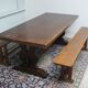 Vintage country monastery dining table
