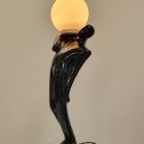 Lampe en ceramique noire VL Ceramics Holland