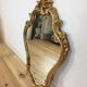 Miroir classique doré 71 x 44 cm