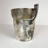 Art Deco champagne cooler with relief pattern, Sweden, 1930s