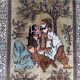 Handmade Persian Tabriz Silk Rug 92x61cm