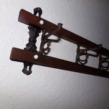 Wall coat rack hooks art deco 1930