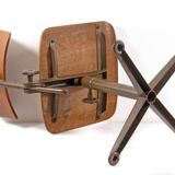 Friso Kramer style plywood atelier drawing table chair