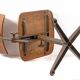 Friso Kramer style plywood atelier drawing table chair