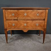 Commode Sauteuse en Marqueterie, Style Louis XVI – 1re partie XXe
