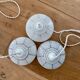 Set of three "Spotted Globes" glass lamps - 1970.