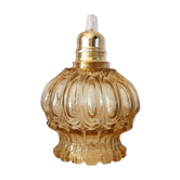 Amber vintage hand lamp