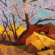 Robert morlhon (mo.ro) – huile sur toile originale de 1973 – provence