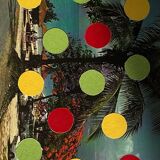 Coconut Sorbet - Collage on Postcard