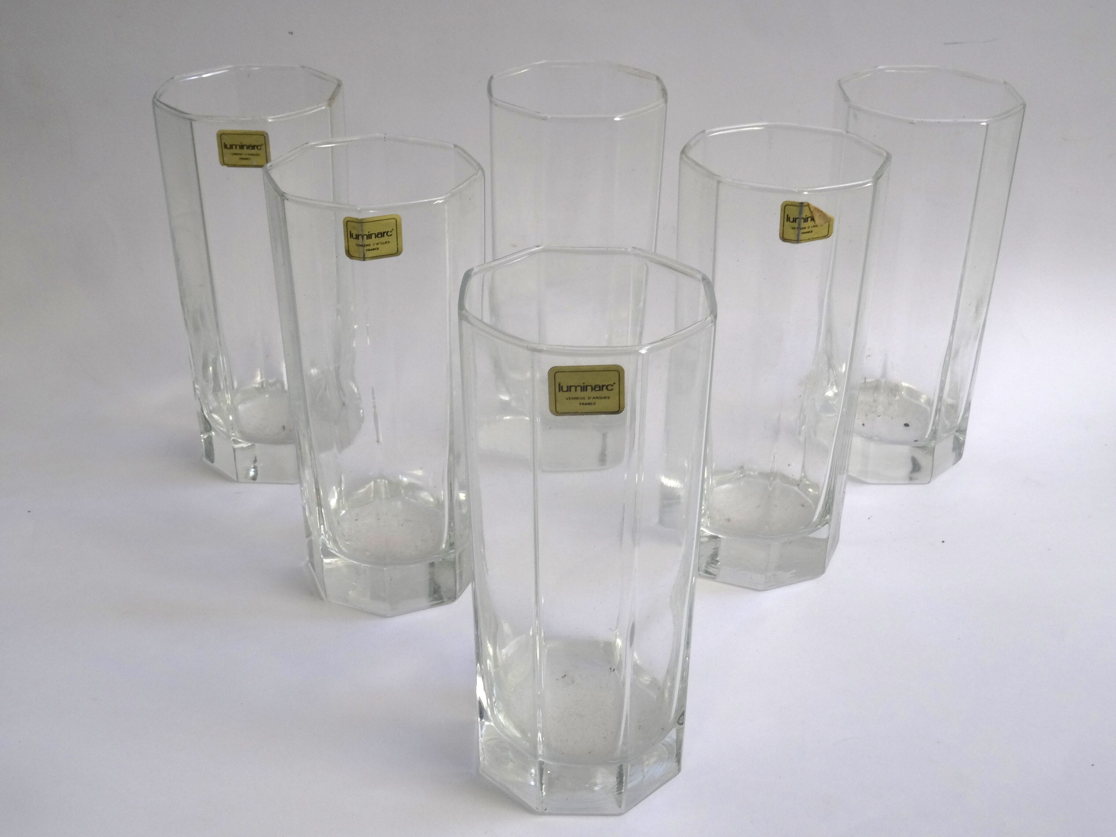 6 glasses water Luminarc Octime
