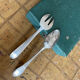 Ménagère set couverts en métal argenté 21 pièces