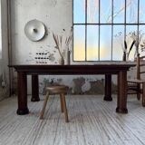 Dudouyt oak dining table 1940