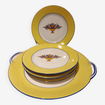 Limoges dessert service