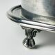 Antique silver biscuit box with silver plating by James Deakin & Sons, 1890s.