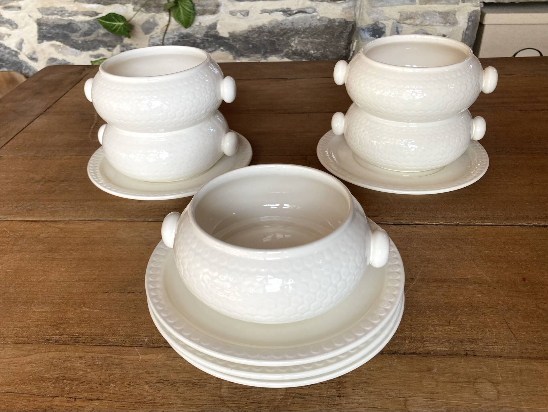 Bols à soupe Gien