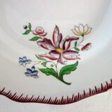 Set of 8 soup plates model Strasbourg Sarreguemines U&C