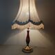 Lampe pied bronze ciselé