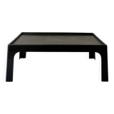 Space Age coffee table in black fiberglass, 1970s design