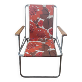 Chaise de camping vintage
