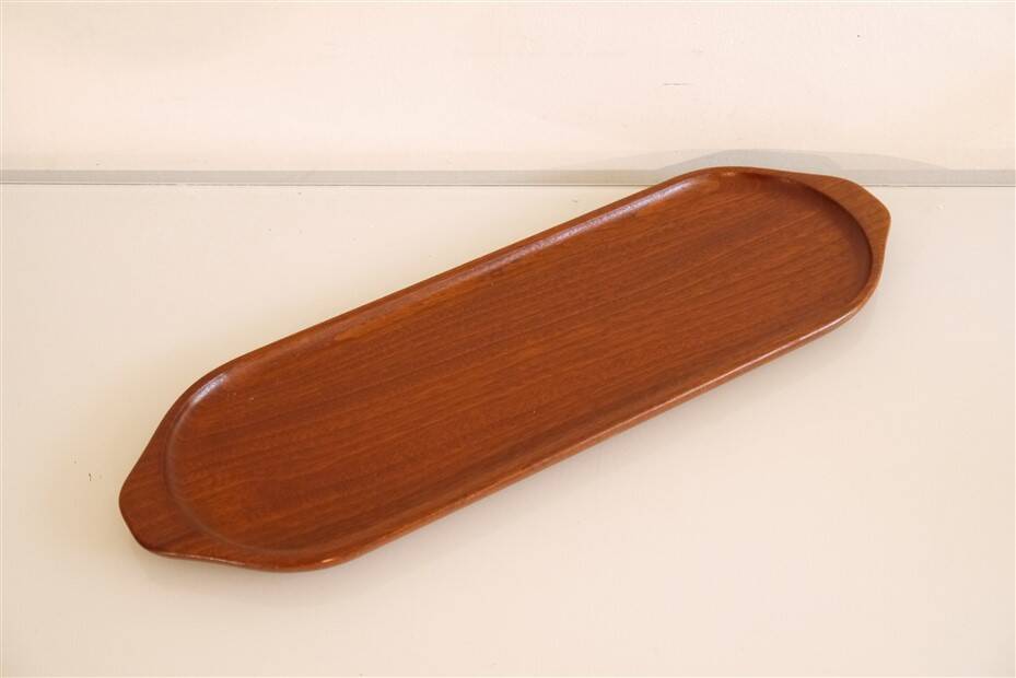 Vintage Scandinavian teak tray
