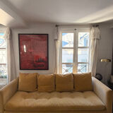 Mustard Caravan Canapé