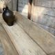 Pétrin sur pied en bois clair