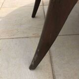 Baumann dining table and 6 gondola chairs set
