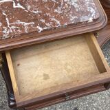 Art Deco period dressing table chest of drawers early 20th century Mahogany Transition style 1920