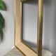 Frame in gilded wood and fabric 1950s/60s