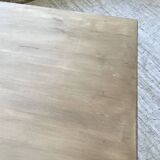 Oval pine farm table with 2m extensions