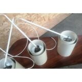 Luminaire acier blanc