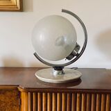 Murano glass spherical table lamp, Mazzega Italy 1970s
