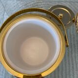 Vintage Hollywood Regency Gold Ice Bucket
