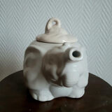 Vintage ceramic elephant teapot