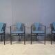 Vintage dining chairs by Belgochrom, set of 4 - 1980s