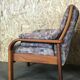 2x 60s 70s Teak Easy Chair Olsen & Laursen Danish Design Denmark