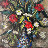 Signed bouquet of flowers