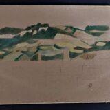 Painting oil on panel still life apples